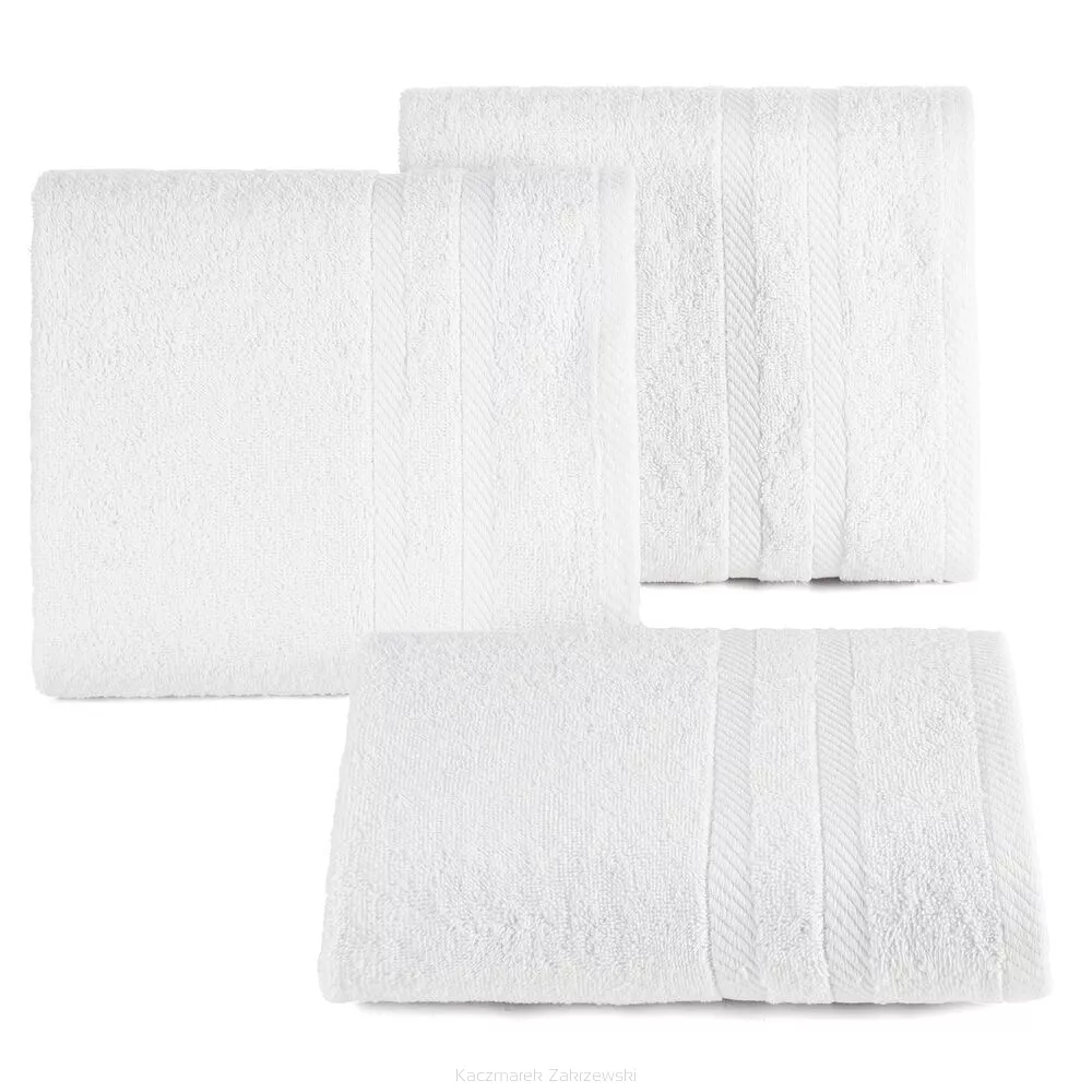 Ręcznik bawełniany MILO 100x150 Eurofirany biały