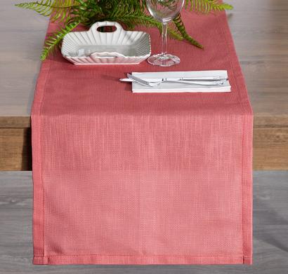 Bieżnik obrus dekoracyjny SUMMER12 40x140 Eurofirany ceglasty