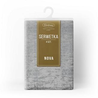 Obrus dekoracyjny ALINA 30x40 Eurofirany srebrny