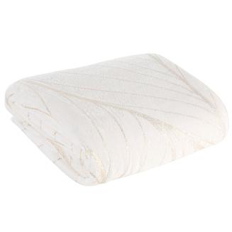 Koc narzuta LOTOS 150x200 Eurofirany biały/złoty