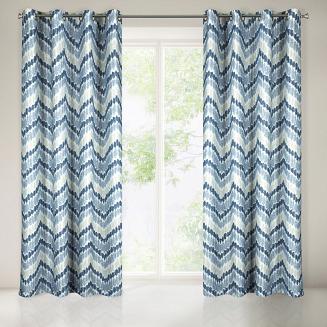 Zasłona gotowa na przelotkach ANN 140x250 Eurofirany srebrna