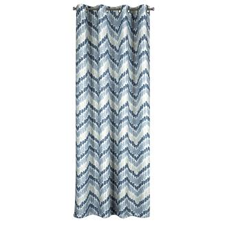 Zasłona gotowa na przelotkach ANN 140x250 Eurofirany srebrna