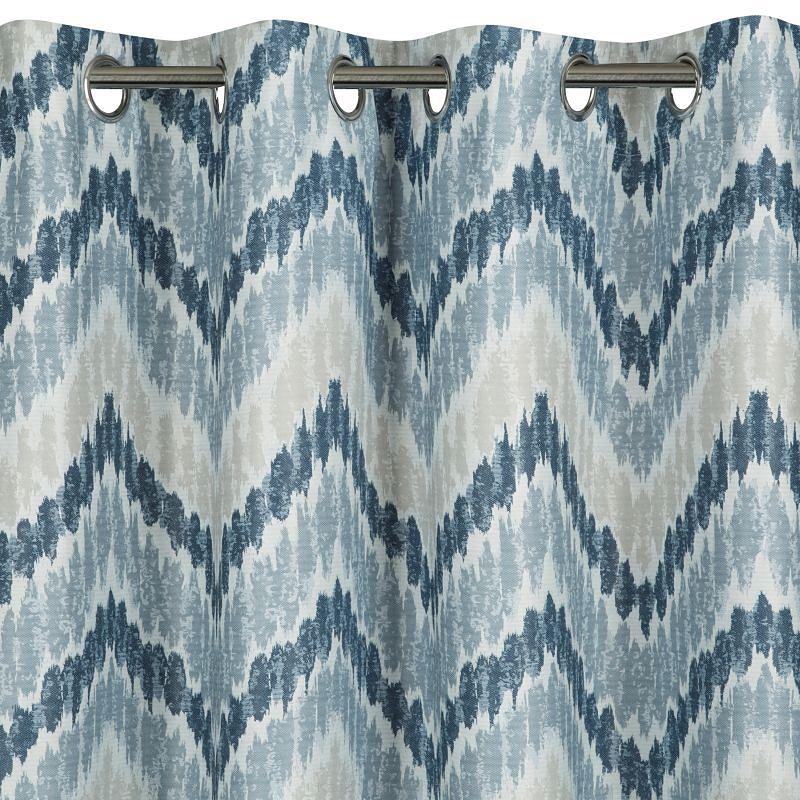 Zasłona gotowa na przelotkach ANN 140x250 Eurofirany srebrna