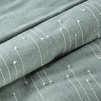 Pościel bawełniana MONTE8 200x220 Eurofirany jasnozielony