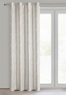 Zasłona gotowa na przelotkach ARNITA 140x250 Eurofirany biały