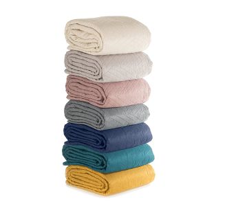 Narzuta dekoracyjna BONI 170x210 ciemnoturkusowy