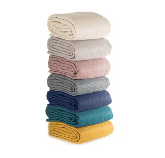 Narzuta dekoracyjna BONI 170x210 ciemnoturkusowy