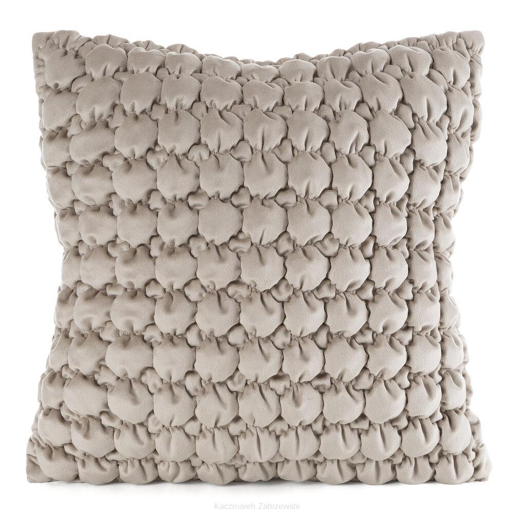 Poszewka dekoracyjna VELVET 45x45 Eurofirany beżowy