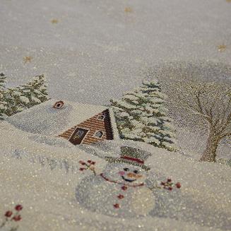 Poszewka dekoracyjna świąteczna 45x45 Eurofirany popielaty