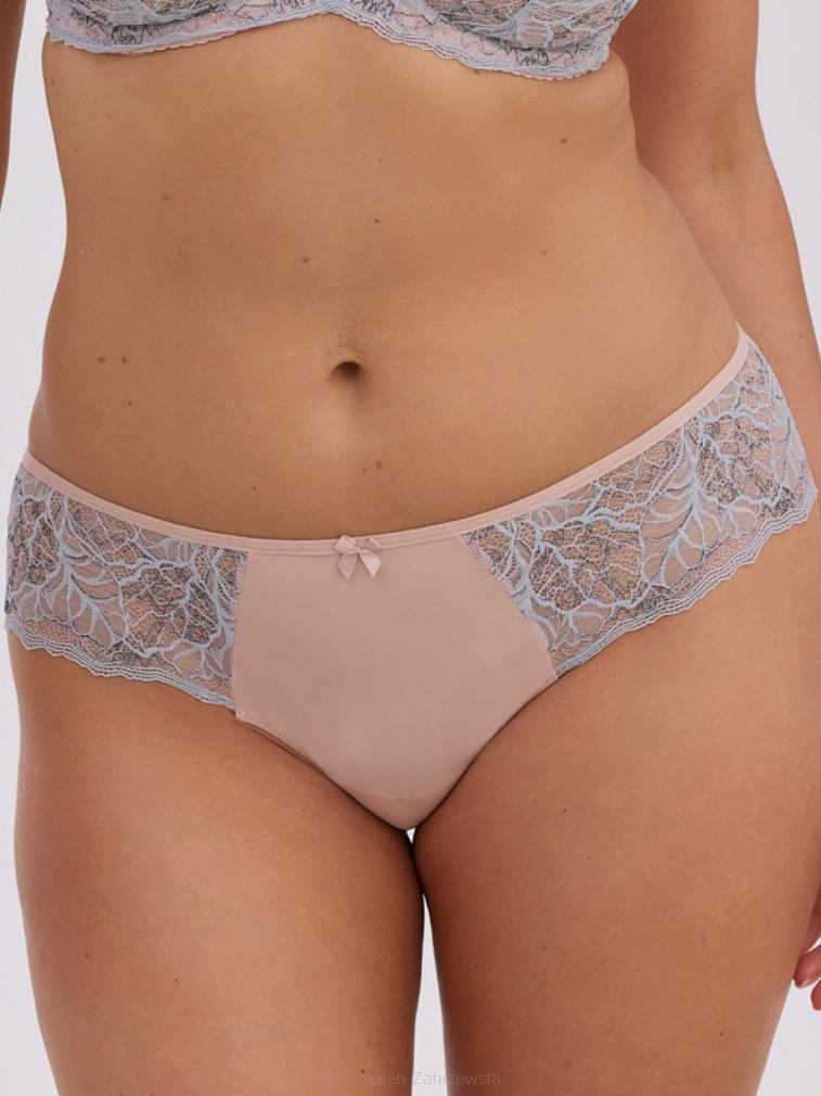 Figi brazilian Cameron Art. 1371 Różowo-niebieski