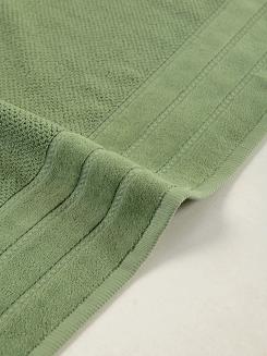 Ręcznik bawełniany o ryżowej strukturze Loren 30x30 pistacjowy