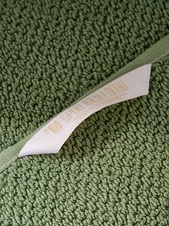 Ręcznik bawełniany o ryżowej strukturze Loren 30x30 pistacjowy