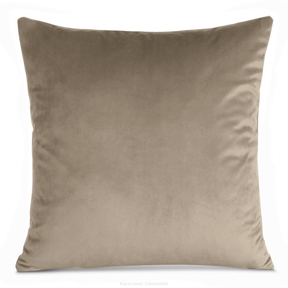 Poszewka dekoracyjna GAJA 45x45 Eurofirany ciemnobeżowy