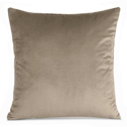 Poszewka dekoracyjna GAJA1 45x45 Eurofirany ciemnobeżowa gładka