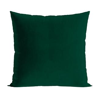 Poszewka dekoracyjna świąteczna DZIADKI DO ORZECHÓW 45x45 welwetowa zielona