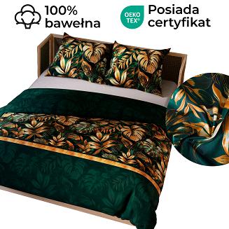 SELVA Komplet pościeli z bawełny satynowej 220x200cm 100072/SAT/000/220200/1