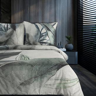 Pościel satynowa ARTIST 220x200 Eva Minge Eurofirany jasnoszary