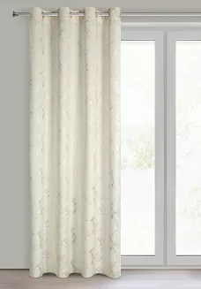 Zasłona gotowa na przelotkach RAJA 140x250 Eurofirany kremowy