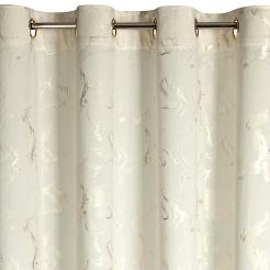 Zasłona gotowa na przelotkach RAJA 140x250 Eurofirany kremowy