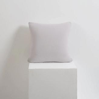 Poszewka bawełniana muślinowa 40x40 szara