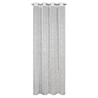 Firana gotowa na przelotkach REVA1 140x250 Eurofirany biały