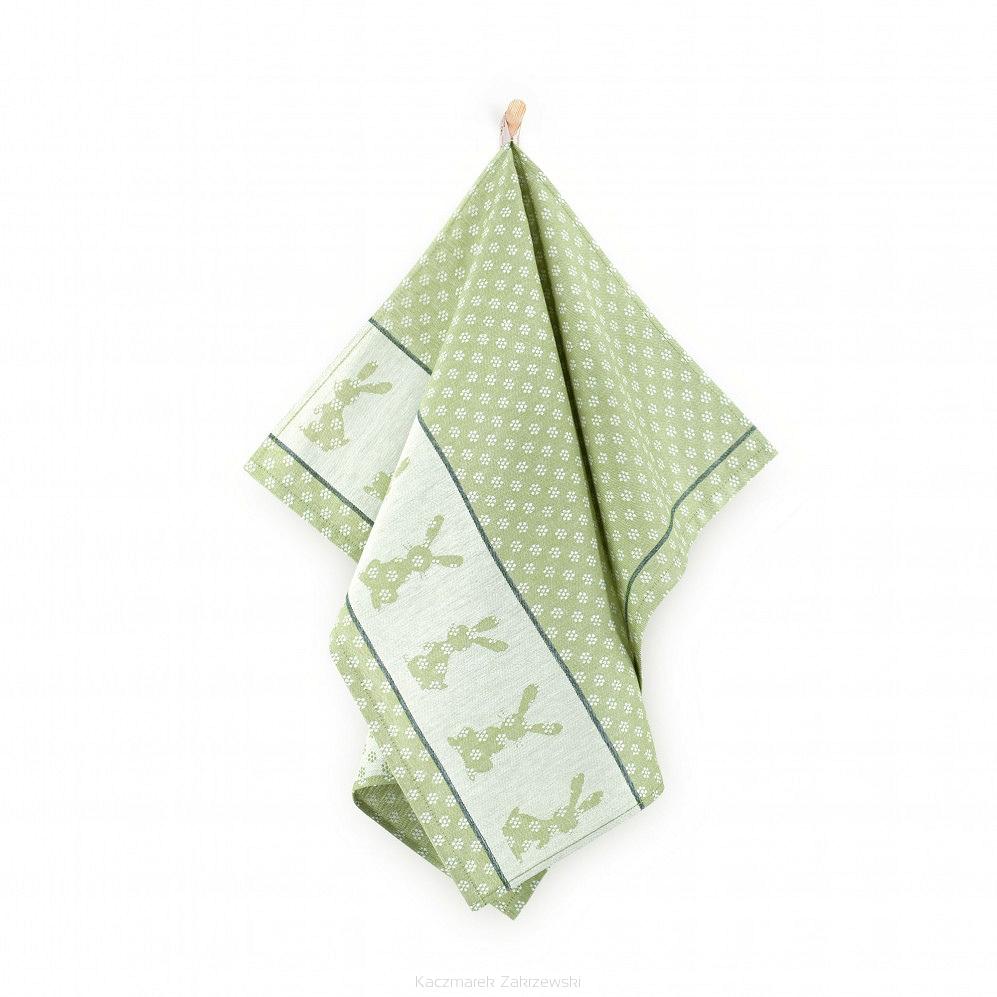 Ścierka kuchenna WIELKANOCNA 50x70 Zwoltex wzór SZARAK oliwkowa