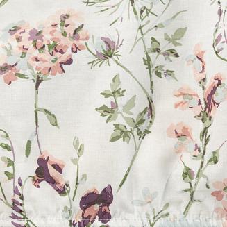 Prześcieradło satynowe z gumką PRINT 160x200 Eurofirany różowy