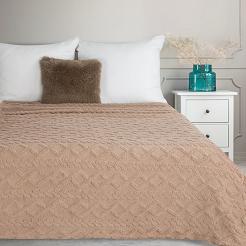 Koc narzuta WARKOCZ 200x220 Design91 beżowy