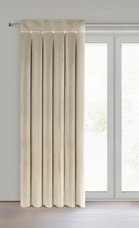 Zasłona gotowa na taśmie ALITA 140x250 Eurofirany beżowy