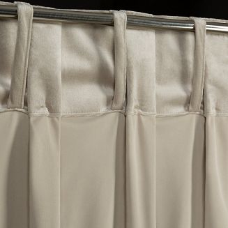 Zasłona gotowa na taśmie ALITA 140x250 Eurofirany beżowy