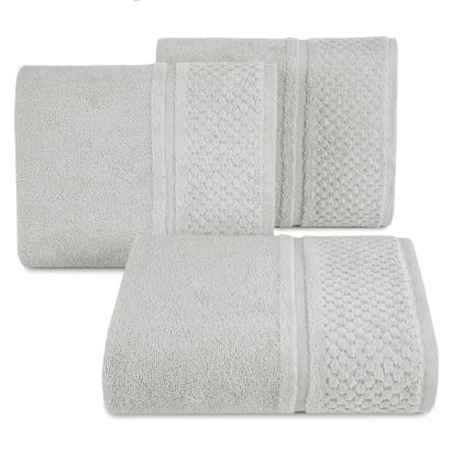 Ręcznik bawełniany IBIZA 50x90 Eurofirany stalowy