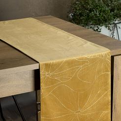 Obrus dekoracyjny BLINK 35x140 Eurofirany miodowy