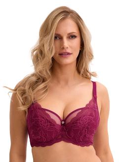 Biustonosz GAIA Semi-Soft Veronika 931 półusztywniany chianti