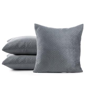 Poszewka dekoracyjna LUIZ 40x40 Eurofirany grafitowy