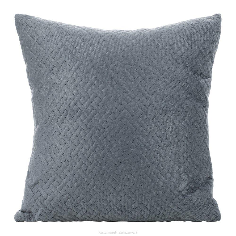 Poszewka dekoracyjna LUIZ 40x40 Eurofirany grafitowy