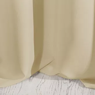 Zasłona gotowa na taśmie RITA 140x270 Eurofirany beżowy