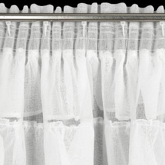 Firana gotowa na taśmie AURA 140x270 Eurofirany biały