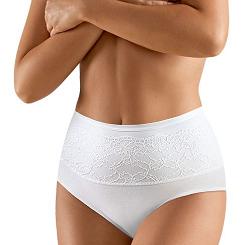 Figi damskie modelujące z wysokim stanem Babell kod 069 białe