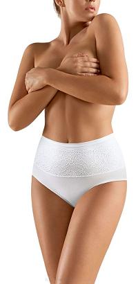 Figi damskie modelujące z wysokim stanem Babell kod 069 białe