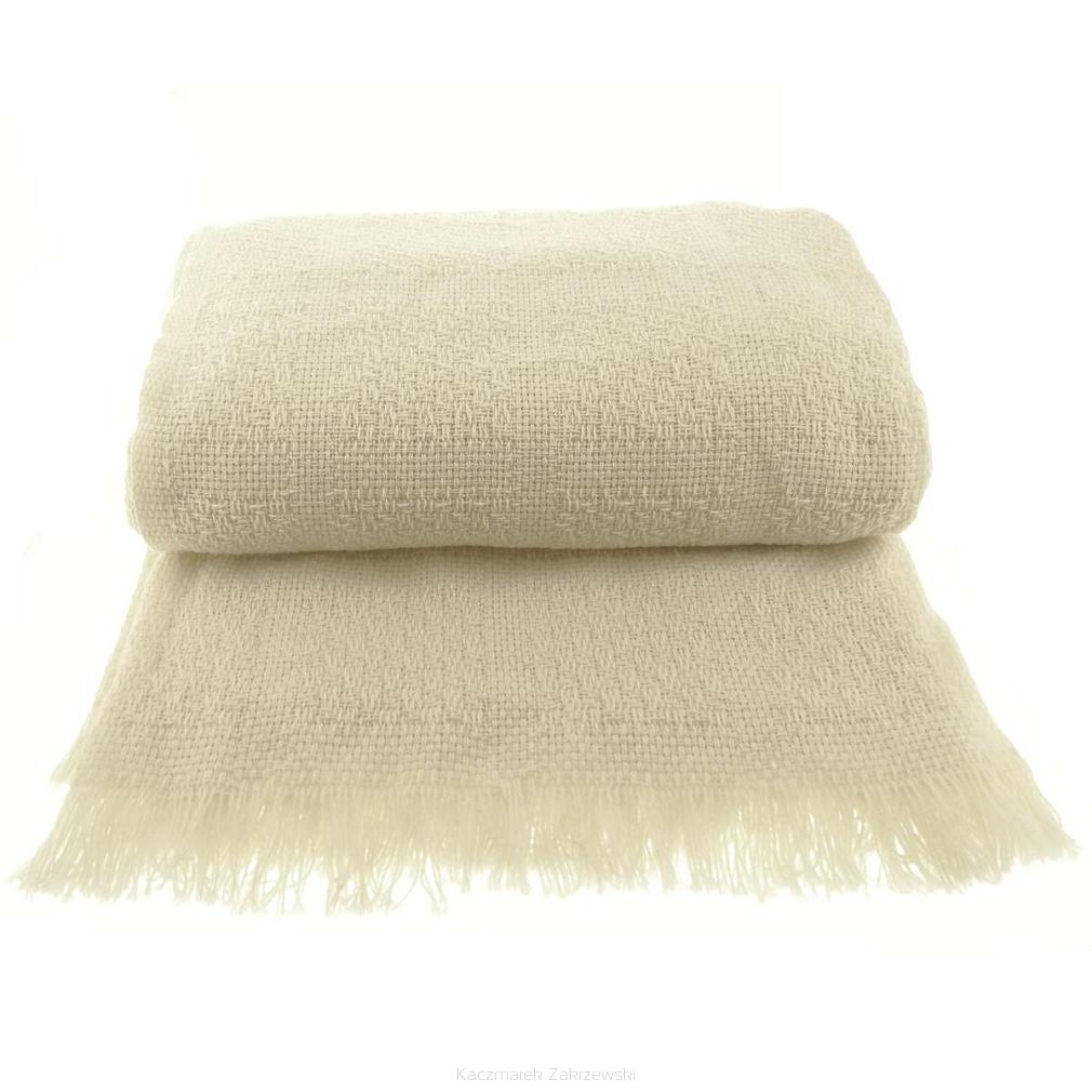 Narzuta dekoracyjna tkana 170x205 ekri