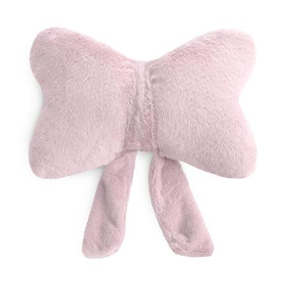 Poduszka dekoracyjna WIOSNA 37x30 Eurofirany jasnoróżowa uszata kokarda