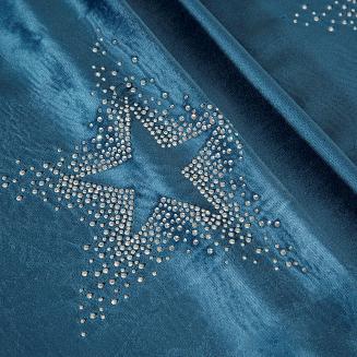 Obrus dekoracyjny ILONA 40x140 Eurofirany granatowy