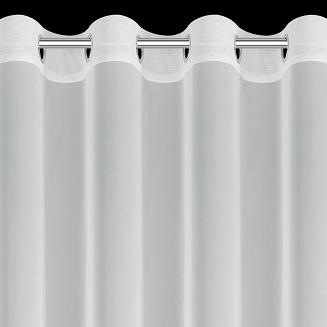 Zasłona gotowa na przelotkach JASMIN 140x250 Eva Minge Eurofirany biały