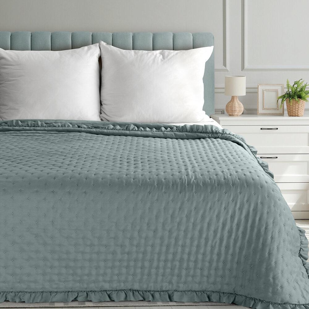 Narzuta dekoracyjna LIBI3 220x240 szałwiowy