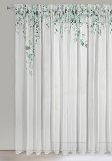 Zasłona gotowa na taśmie BETSY 350x250 Eurofirany biały