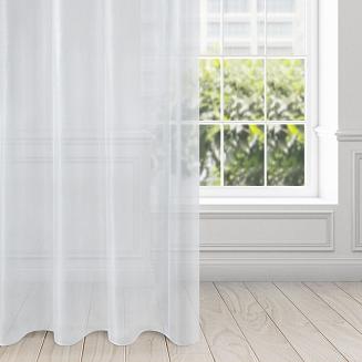 Zasłona gotowa na przelotkach ALEXA 140x250 Design91 biały