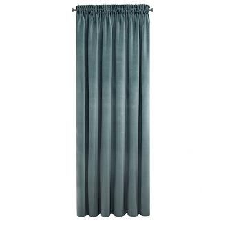 Zasłona gotowa na taśmie KRISTI 140x270 Eurofirany niebieski