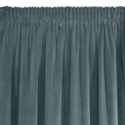 Zasłona gotowa na taśmie KRISTI 140x270 Eurofirany niebieski