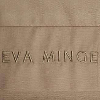 Pościel satynowa ELEGANT1E 220x200 Eva Minge Eurofirany jasnobrązowy