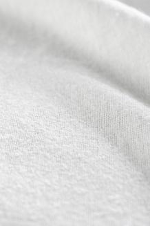 Prześcieradło flanelowe z gumką SIN 160x200 + 30 cm białe